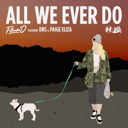 All We Ever Do / Womp Machine album by Flava D - Drum and Bass Cover Art