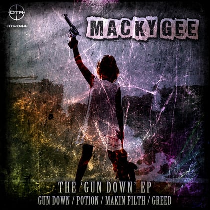 Gun Down album by Macky Gee - Drum and Bass Cover Art