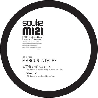 Triband / Steady album by Marcus Intalex - Drum and Bass Cover Art