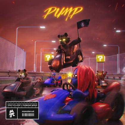Pump album by Teddy Killerz - Drum and Bass Cover Art