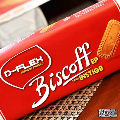 Biscoff album by D-Flex - Drum and Bass Cover Art
