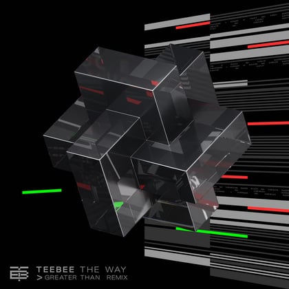 The Way (> Greater Than Remix) album by Teebee - Drum and Bass Cover Art