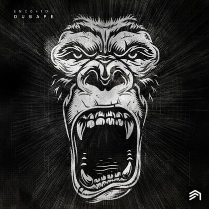 ENC041D album by DubApe - Drum and Bass Cover Art