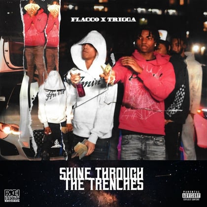 Shine Through The Trenches album by Trigga - Drum and Bass Cover Art