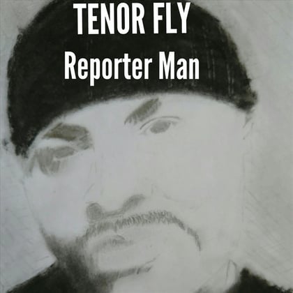 Reporter Man (The Human Teletext) album by Tenor Fly - Drum and Bass Cover Art