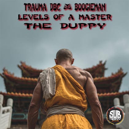 Levels of a master / The duppy album by Trauma DBC & MC Boogieman - Drum and Bass Cover Art