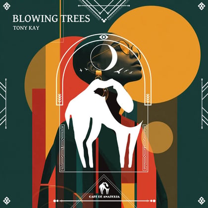 Blowing Trees album by Tengu, Tony Kay & Cafe De Anatolia - Drum and Bass Cover Art