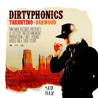 The Tarantino EP album by Dirtyphonics - Drum and Bass Cover Art