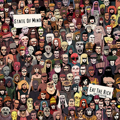 Eat The Rich (Special Edition) album by State of Mind - Drum and Bass Cover Art