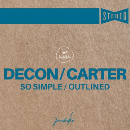 So Simple / Outlined album by Decon & Carter - Drum and Bass Cover Art