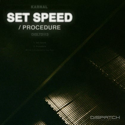 Set Speed / Procedure album by Karnal - Drum and Bass Cover Art