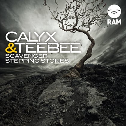 Scavenger / Stepping Stones album by Calyx, Teebee & Calyx & TeeBee - Drum and Bass Cover Art