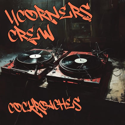 Cockroaches album by 4Corners Crew - Drum and Bass Cover Art