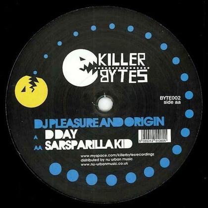 D Day / Sarsaparilla Kid album by DJ Pleasure - Drum and Bass Cover Art