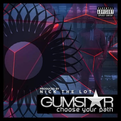 Choose Your Path (SprayOut) album by Gumster - Drum and Bass Cover Art