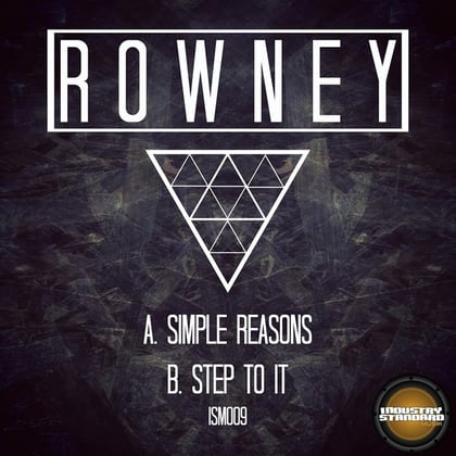Rowney album by Rowney - Drum and Bass Cover Art