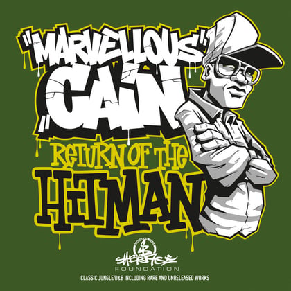 Return of the Hitman album by Marvellous Cain - Drum and Bass Cover Art