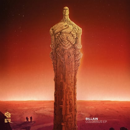 Colossus album by Billain - Drum and Bass Cover Art