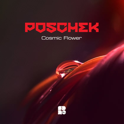 Cosmic Flower album by Poschek - Drum and Bass Cover Art