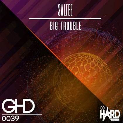Big Trouble album by Saltee - Drum and Bass Cover Art