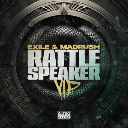 Rattle Speaker VIP album by Exile & Madrush MC - Drum and Bass Cover Art