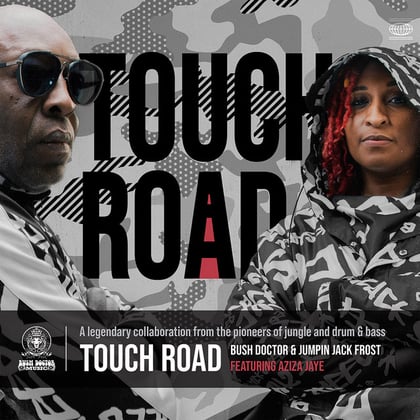 Touch Road album by Jumpin Jack Frost - Drum and Bass Cover Art
