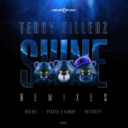 Shine (remixes) album by A.M.C & Teddy Killerz - Drum and Bass Cover Art