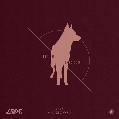 Dub Dogs album by L-Side - Drum and Bass Cover Art