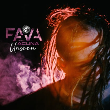 Unseen album by Acuna - Drum and Bass Cover Art