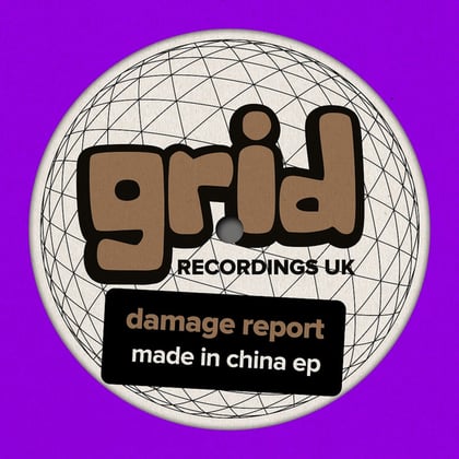 Made In China album by Damage Report - Drum and Bass Cover Art