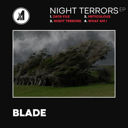 Night Terrors album by Blade (Dnb) - Drum and Bass Cover Art
