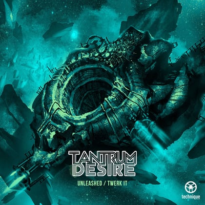 Unleashed / Twerk It album by Tantrum Desire - Drum and Bass Cover Art