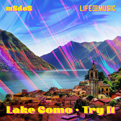 Lake Como / Try It album by MSDOS - Drum and Bass Cover Art