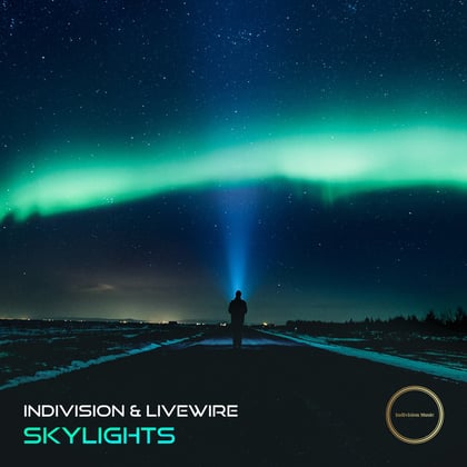 Skylights album by Indivision - Drum and Bass Cover Art