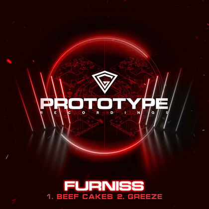 Beef Cakes / Greeze album by Furniss - Drum and Bass Cover Art