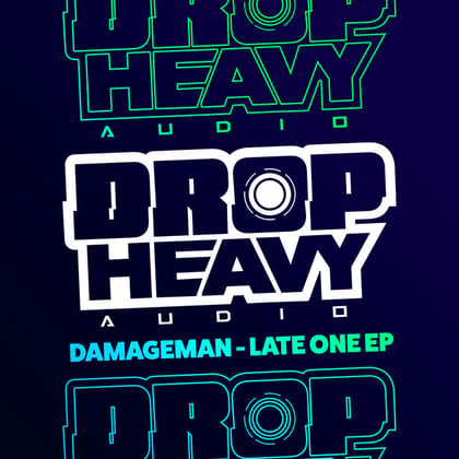 Late One album by Damageman - Drum and Bass Cover Art