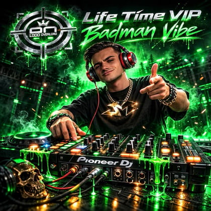 Life Time Vip / Badman Vibe album by Joy Mobility - Drum and Bass Cover Art