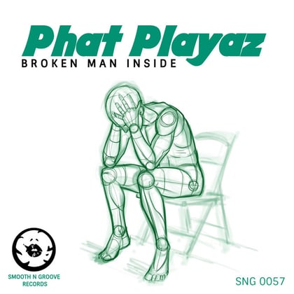 Broken Man Inside album by Phat Playaz - Drum and Bass Cover Art