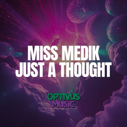 Just a Thought album by Miss Medik - Drum and Bass Cover Art