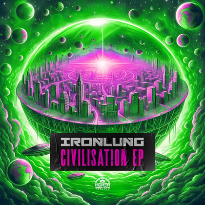 Civilisation Ep album by Ironlung - Drum and Bass Cover Art