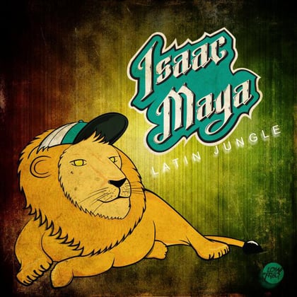 Latin Jungle album by Isaac Maya - Drum and Bass Cover Art
