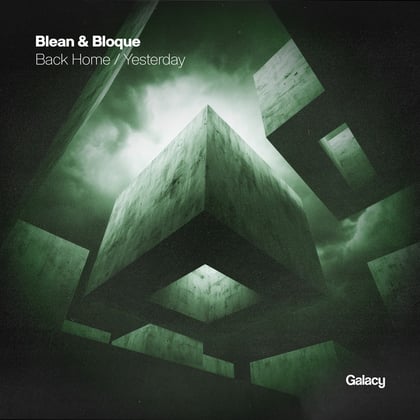 Back Home / Yesterday album by Blean & Bloque - Drum and Bass Cover Art