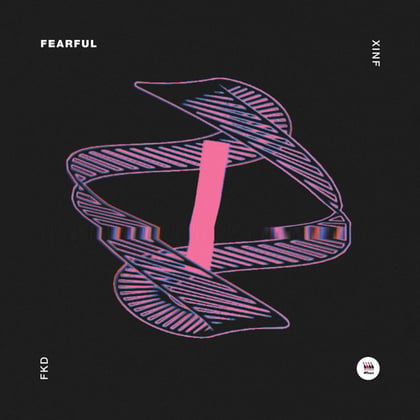 FKD / XINF album by Fearful - Drum and Bass Cover Art