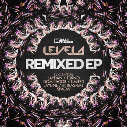 Levela: REMIXED album by Levela - Drum and Bass Cover Art