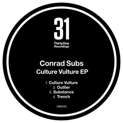 Culture Vulture EP album by Conrad Subs - Drum and Bass Cover Art