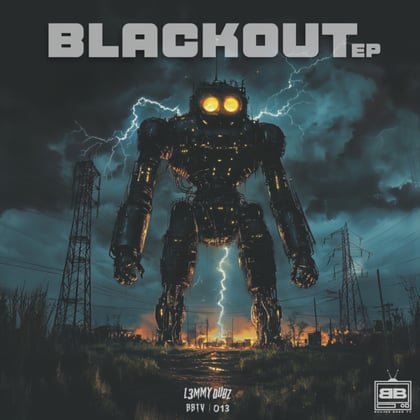 Blackout EP album by L3MMY DUBZ - Drum and Bass Cover Art