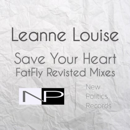 Save Your Heart album by Samurai Breaks, Leanne Louise & FatFly - Drum and Bass Cover Art