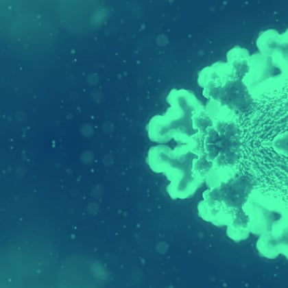 New Virus Remixes album by Point/Blank - Drum and Bass Cover Art