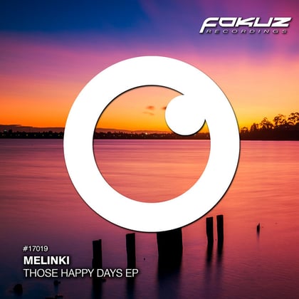 Those Happy Dayz EP album by Melinki - Drum and Bass Cover Art