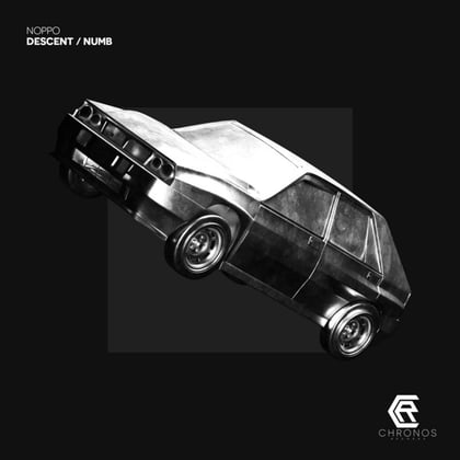 Descent/Numb album by Noppo - Drum and Bass Cover Art
